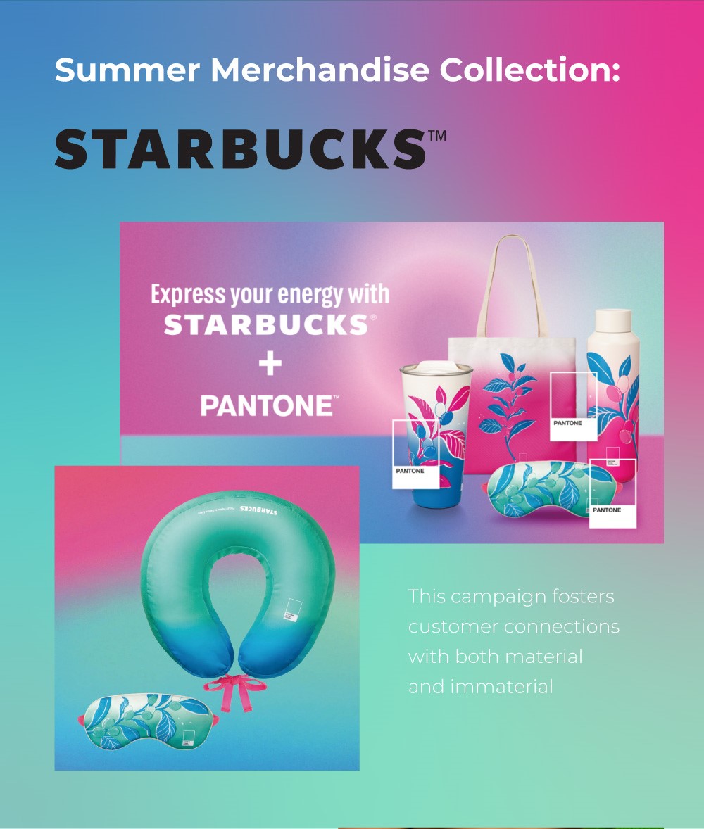 聯乘個案二：夏季商品系列 - Starbucks